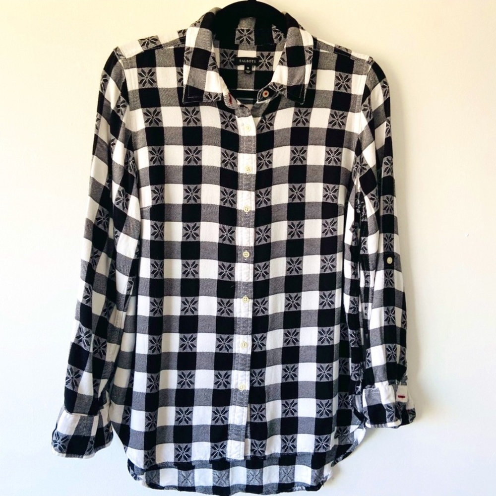 Talbots bottom up Top Size Medium